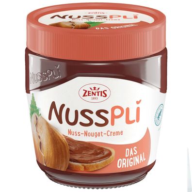 Nusspli Nuss-Nougat-Creme 400g Glas