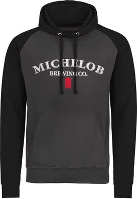 Michelob Brewing Co. Baseball Hoodie Dark-Grey-Black
