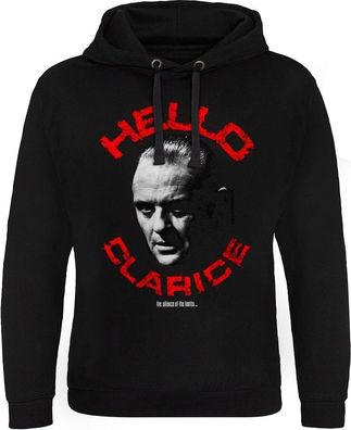 The Silence Of The Lambs Hello Clarice Epic Hoodie Black