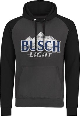 Busch Light Beer Baseball Hoodie Dark-Grey-Black