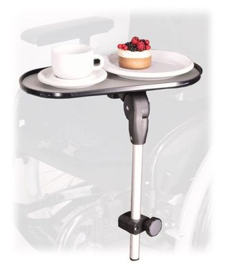 MPB Rollstuhl Tisch klappbar Seitentisch Klapptisch Tablett Rollstuhl Zubehör
