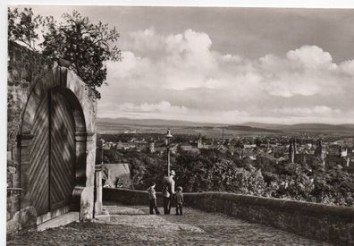 Ansichskarte AK Fulda Blick vom Frauenberg 50er Jahre beschriftet nicht gelaufen