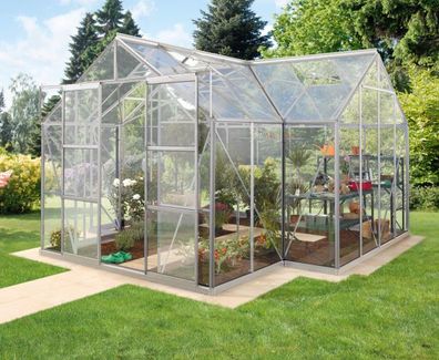 Vitavia Gewächshaus Sirius Orangerie, ESG 3mm, alu