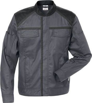 Fristads Industrie-Stretch-Jacke Damenjacke 4556 STFP Grau/ Schwarz
