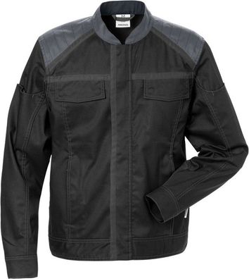 Fristads Industrie-Stretch-Jacke Damenjacke 4556 STFP Schwarz/ Grau