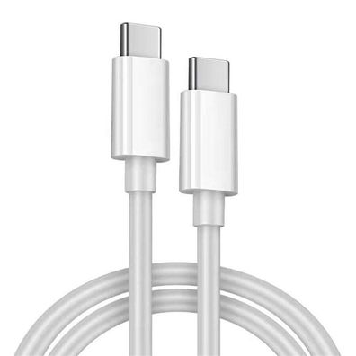 1m USB C Kabel 3.0 Typ C zu Typ C PD Schnell Oneplus Ladekabel Samsung Apple NEU