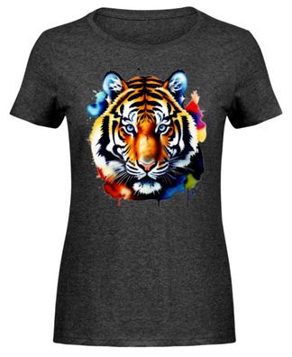 Tiger - Damen Melange Shirt