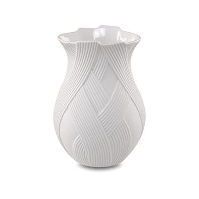 Blumenvase Vase aus Porzellan- Porzellanvase Serie Hacienta 15,5cm