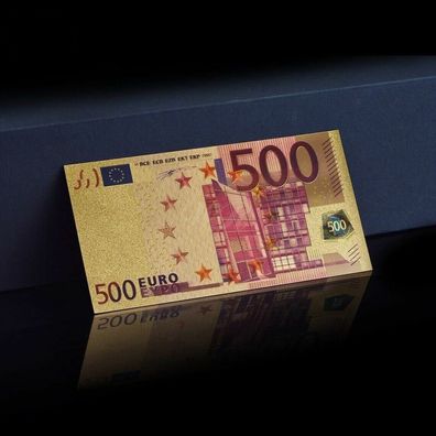 500 Euro Goldfolie Banknote (GF1/24/12)