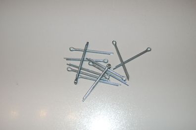 Splinte verzinkt, 1,0x18 bis 5,0x80, DIN 94, 10-100 St.