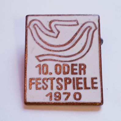DDR Abzeichen 10. Oderfestspiele 1970