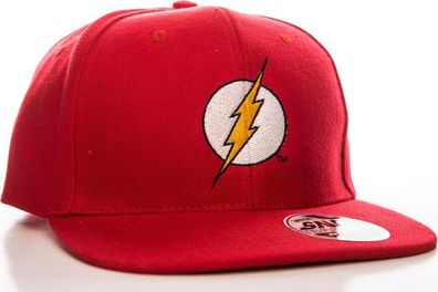 The Flash Shield Snapback Cap Red