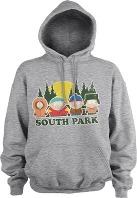 South Park Distressed Hoodie Heather-Grey