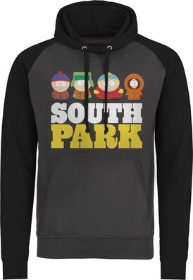 South Park Baseball Hoodie Dark-Grey-Black