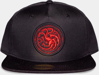 GOT - House Of The Dragon - Men's Snapback Cap Black