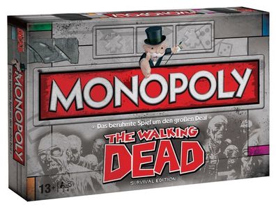Winning Moves 43287 - Monopoly: The Walking Dead - Brettspiel