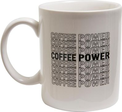Mister Tee Universal Tasse Coffee Power Cup White White