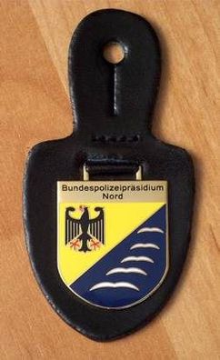 Polizei Verbandsabzeichen / Dienststellenabzeichen / Bundespolizeipräsidium Nord