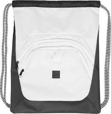 Urban Classics Tasche Ball Gym Bag Black/ White/ White