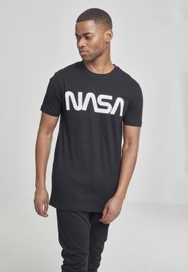 Mister Tee T-Shirt NASA Worm Tee Black