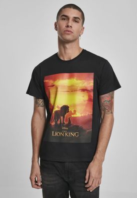 Merchcode T-Shirt Lion King Sunset Tee Black