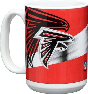 Atlanta Falcons 3D Inner Color Mug American Football NFL Rot/ Weiß-445ml