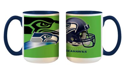 Seattle Seahawks Becher 3D Inner Color Mug American Football