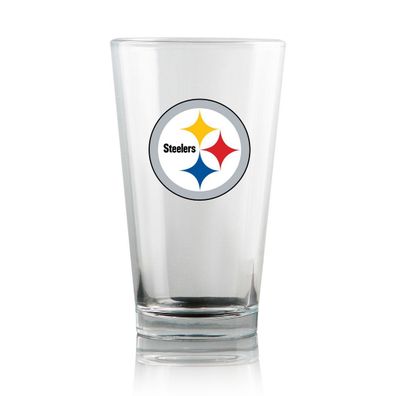 Pittsburgh Steelers Pint Gläser Set (2 Stk.) American Football NFL Multicolor