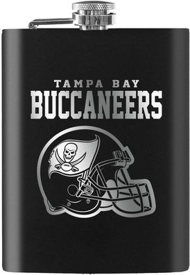 Tampa Bay Buccaneers Sports Flask 230 ml. American Football NFL Rot