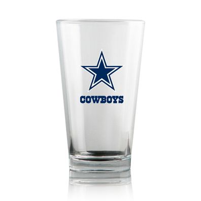 Dallas Cowboys Pint Gläser Set (2 Stk.) American Football NFL Blue
