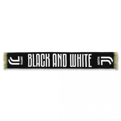 Juventus Turin Schal Fussball Black/ White