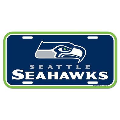 Seattle Seahawks Nummernschild American Football