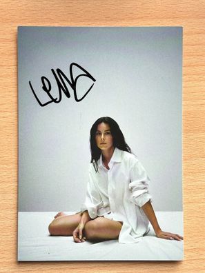 Lena Autogrammkarte original signiert #S586