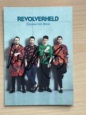 Revolverheld Autogrammkarte original signiert #S598