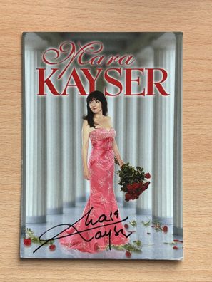 Mara Kayser Autogrammkarte original signiert #S561