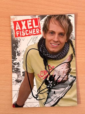 Axel Fischer Autogrammkarte original signiert #S732