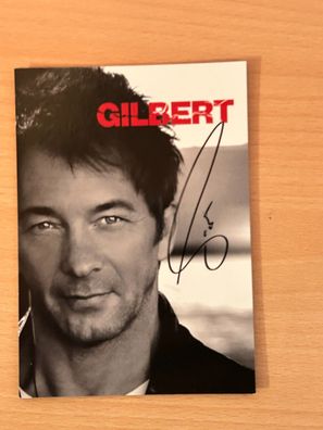 Gilbert Autogrammkarte original signiert #S803