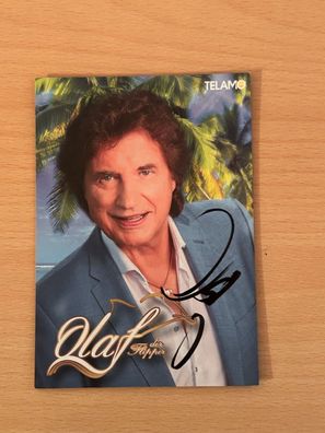 Olaf der Flipper Autogrammkarte original signiert #S805