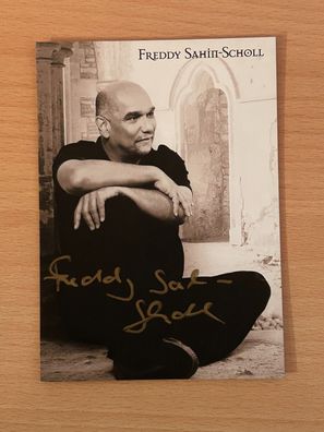 Freddy Sahin-Scholl Autogrammkarte original signiert #S758