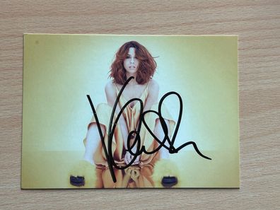 Vanessa Mai Autogrammkarte original signiert #S654