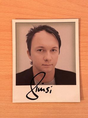 Matthias Simoner Christina Stürmer Band Autogrammkarte original signiert #S725