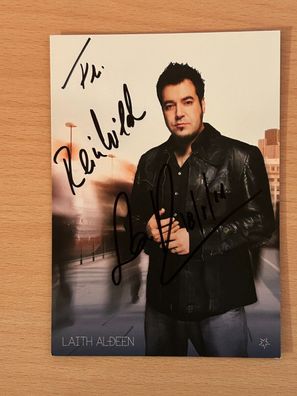 Laith Aldeen Autogrammkarte original signiert #S774