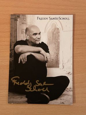 Freddy Sahin-Scholl Autogrammkarte original signiert #S743