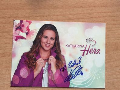 Katharina Herz Autogrammkarte original signiert #S645