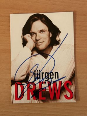 Jürgen Drews Autogrammkarte original signiert #S766