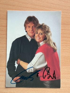 Cindy& Bert Autogrammkarte original signiert #S706