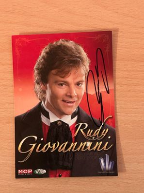 Rudy Giovannini Autogrammkarte original signiert #S792