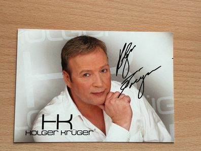 Holger Krüger Autogrammkarte original signiert #S631