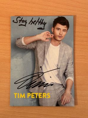 Tim Peters Autogrammkarte original signiert #S756