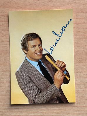 Wim Thoelke Autogrammkarte original signiert #S690